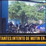 ULTIMO MOMENTO: Intento de motín en la Alcaidía policial