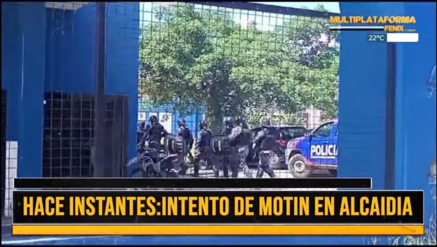 ULTIMO MOMENTO: Intento de motín en la Alcaidía policial