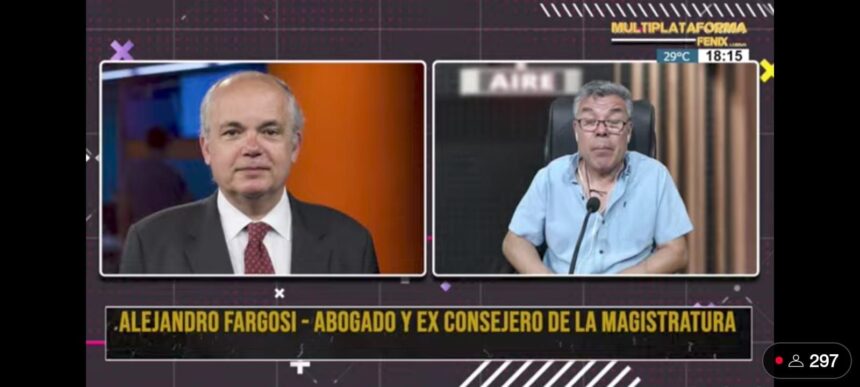 Alejandro Fargossi: “Estoy indignado con lo que pasó en la sesión de ficha limpia”