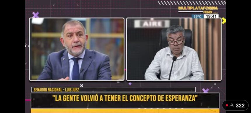 Luis Juez: “Lo que paso en Diputados con la ficha limpia fue un papelón, no hay forma de disimularlo”