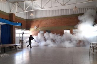 CHEPES | CAMPAÑA DE FUMIGACIÓN EN INSTITUCIONES EDUCATIVAS