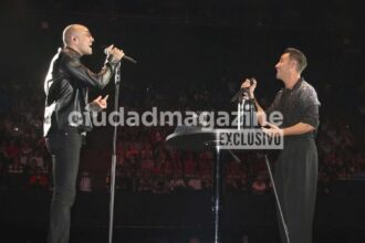 El primer show de Abel Pintos y Luciano Pereyra en el Luna Park