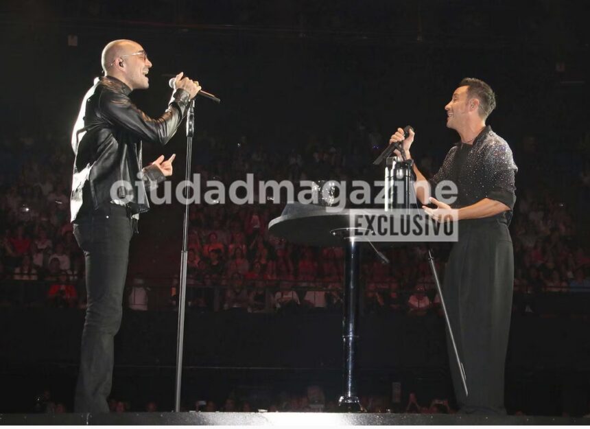 El primer show de Abel Pintos y Luciano Pereyra en el Luna Park