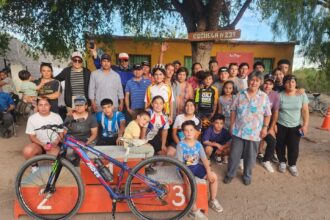 Villa Chepes hasta La Calera se realizó el circuito homenaje MTB a Gastón Carrizo