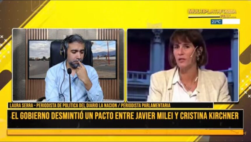 Laura Serra: “Milei no está luchando contra la casta ni venciéndola, sino protegiéndola como en este caso a Cristina Kirchner”