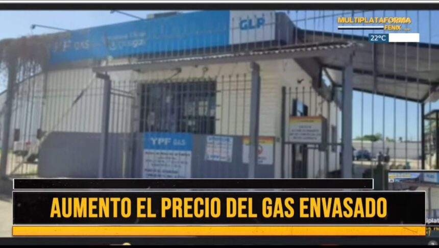 Aumentó el gas envasado: La garrafa de 10 Kg ahora cuesta 10.500 pesos