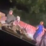 Indignación en Brasil por el video de un policía militar que tiró a un hombre al río desde arriba de un puente