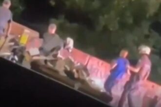 Indignación en Brasil por el video de un policía militar que tiró a un hombre al río desde arriba de un puente