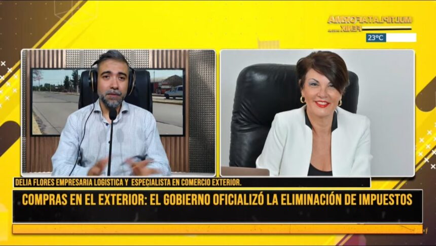 Delia Flores, empresaria logística: “las medidas para compras en el exterior son favorables”