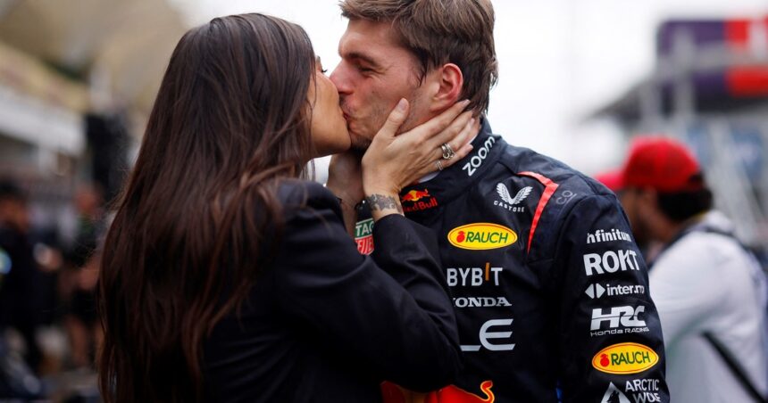 Fórmula 1: Max Verstappen anunció que espera un hijo con Kelly Piquet, la brasileña a la que comparan con la China Suárez por Colapinto