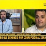 Christian Sanz denunció por corrupción al senador Kueider