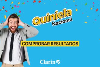 Quiniela Nacional: resultado del sorteo de la Matutina de hoy, martes 10 de diciembre