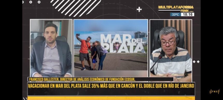 Vacacionar en Mar del Plata sale 35% más que en Cancún y el doble que en Río de Janeiro