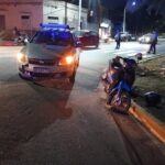 Colisión en Barrio Matadero deja una persona trasladada al hospital