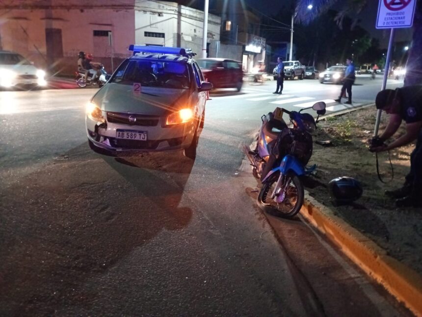 Colisión en Barrio Matadero deja una persona trasladada al hospital