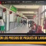 Llegan las vacaciones y aumentan los pasajes