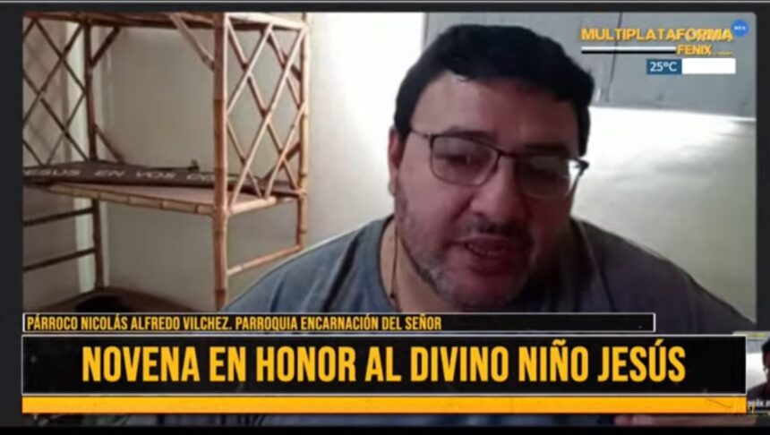 Presentaron las actividades de la movena en honor al Divino Niño Jesús