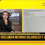 Trabajadores judiciales reclaman mejoras salariales y laborales