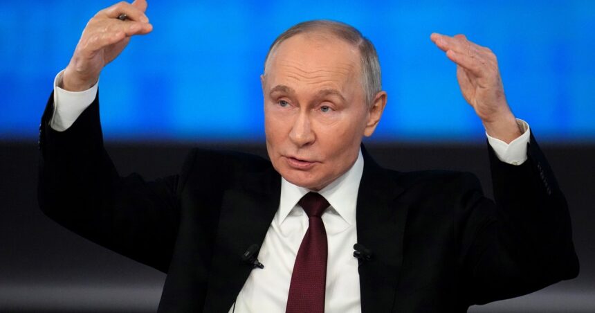 Vladimir Putin reafirma su poder, promete ganar en Ucrania y desafía a Occidente a un “duelo de misiles”