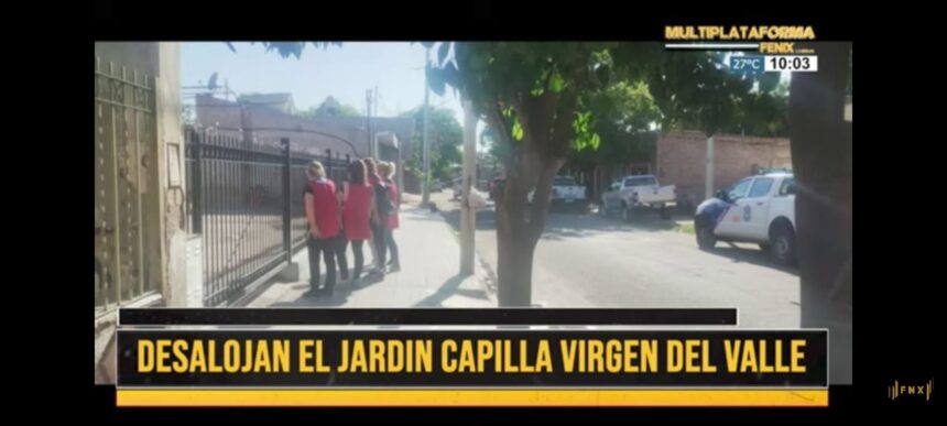 Desalojan el jardín comunitario pimpollos de nuestro pueblo