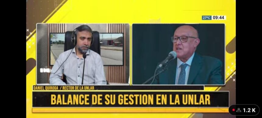 Daniel Quiroga: “Entregamos toda la documentación de las áreas de la Universidad a la nueva rectora”