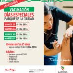 El Ministerio de Salud informa los horarios de atención de los vacunatorios durante las fiestas