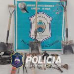 Chamical: Tras una rápida investigación de la policía se lograron recuperar elementos robados