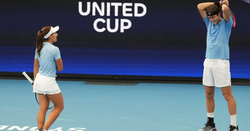 Argentina, eliminada en la United Cup de tenis: el resultado que la perjudicó y cómo quedó el cuadro por el título