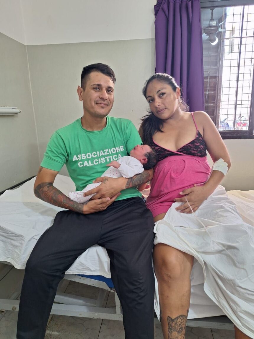 Chilecito: Primer nacimiento del 2025 en el hospital Eleazar Herrera Motta