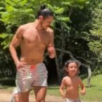 La puesta a punto de Cavani para terminar su carrera con la camiseta de Boca a los 37 años: entrenamiento en vacaciones con un asistente de lujo