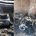 Aimogasta: incendio consumió tres vehículos