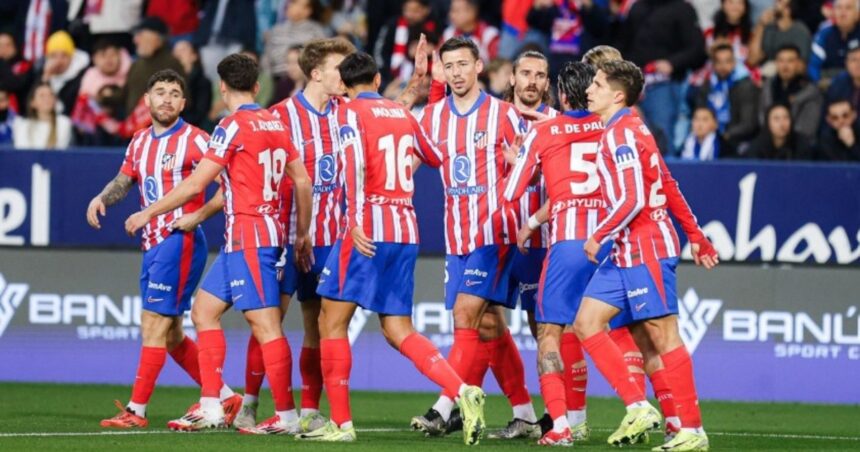 Atlético de Madrid es récord: llegó a la 13ᵃ victoria en fila a 13 años redondos del debut del Cholo Simeone que no pudo entrar a la cancha