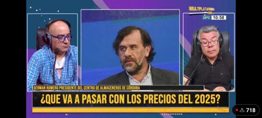 German Romero, presidente del Centro de Almaceneros de Córdoba: ¿Qué va a pasar con los precios del 2025?