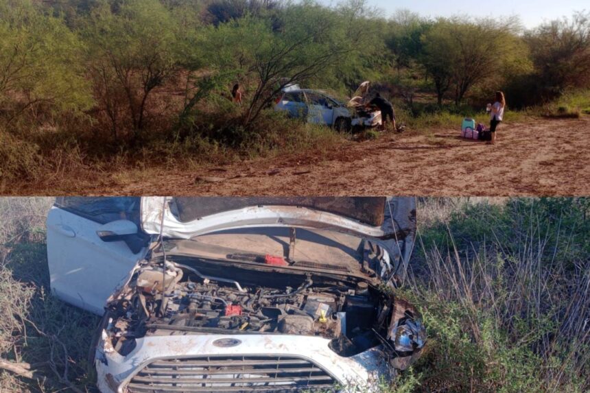 Chepes: Tres mujeres tuvieron un siniestro vial por Ruta Nacional 141