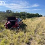 El Portezuelo: Un auto derrapó por Ruta Provincial N°29