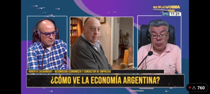 Roberto Cachanosky en Fenix: ” “Están trabajando mal o tenemos un nuevo Moreno en el INDEC”