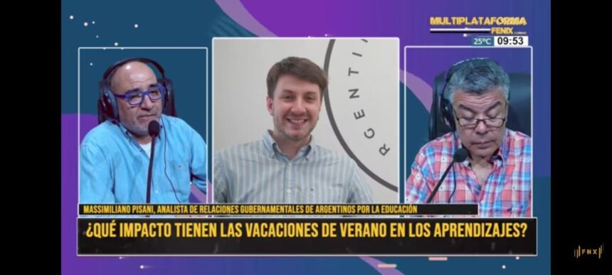 Maximiliano Pisani: Las largas vacaciones de verano y su impacto negativo en el aprendizaje de los estudiantes argentinos