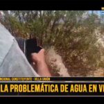 Villa Unión continúa con problemática del agua