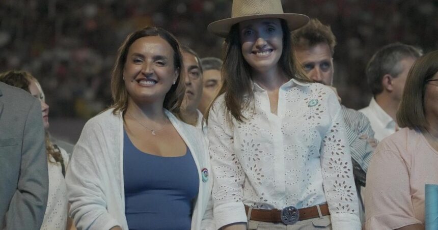 Victoria Villarruel regresó al Festival de Doma y Folklore de Jesús María: “Acá soy cordobesa”