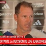 El palo de Brito contra Verón y el financista de Estudiantes, Foster Gillett: “Yo no oferto por un jugador sin consultarle si quiere jugar en River”