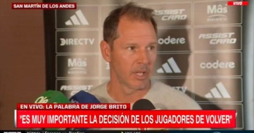 El palo de Brito contra Verón y el financista de Estudiantes, Foster Gillett: “Yo no oferto por un jugador sin consultarle si quiere jugar en River”