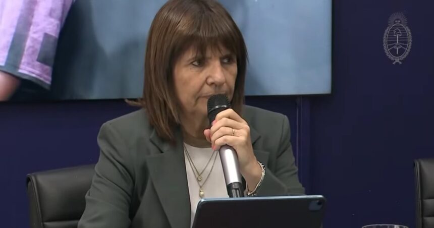 Patricia Bullrich anunció la detención de un terrorista vinculado con el Estado Islámico