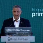 Jorge Macri anunció la reducción de la estructura del Gobierno de la Ciudad: elimina 11 áreas y se fusionan otras 4