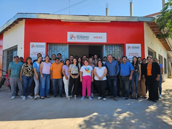 INAUGURAMOS ANEXO DEL MUNICIPIO ROSARIO VERA PEÑALOZA