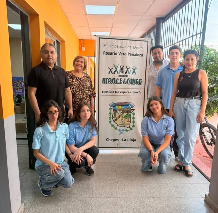 CHEPES | Alumnos de Maestro Mayor de Obras entregan relevamiento de rampas a Desarrollo Social