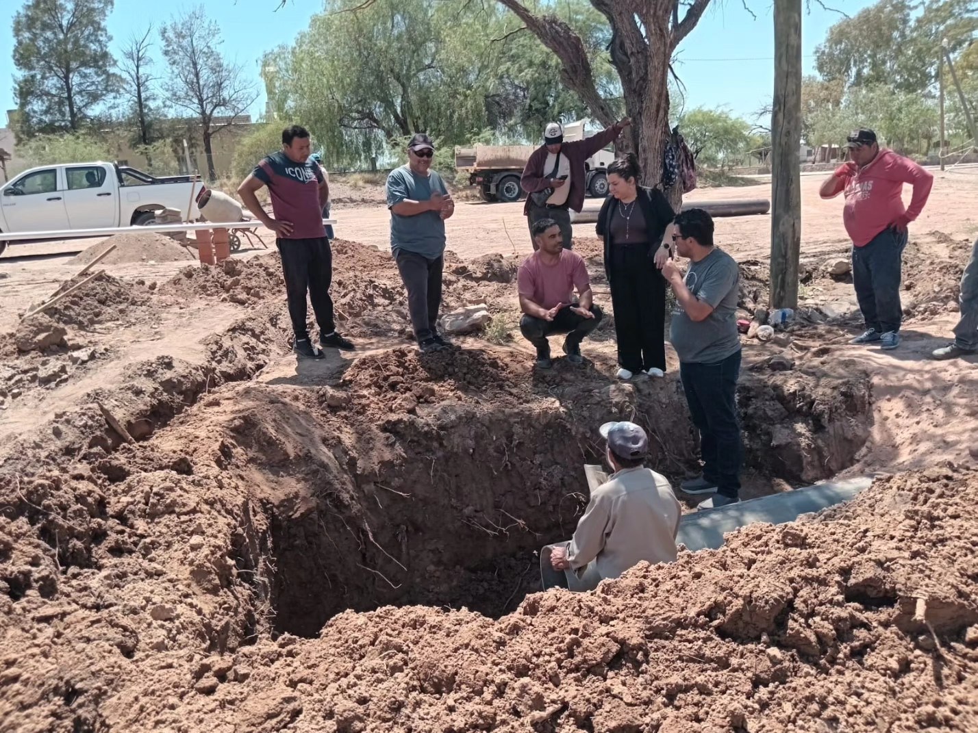 CHEPES | CONSTRUIMOS DESAGÜES Y ACUEDUCTO EN LAS CALLES CIRCUNDANTES AL BALNEARIO MUNICIPAL